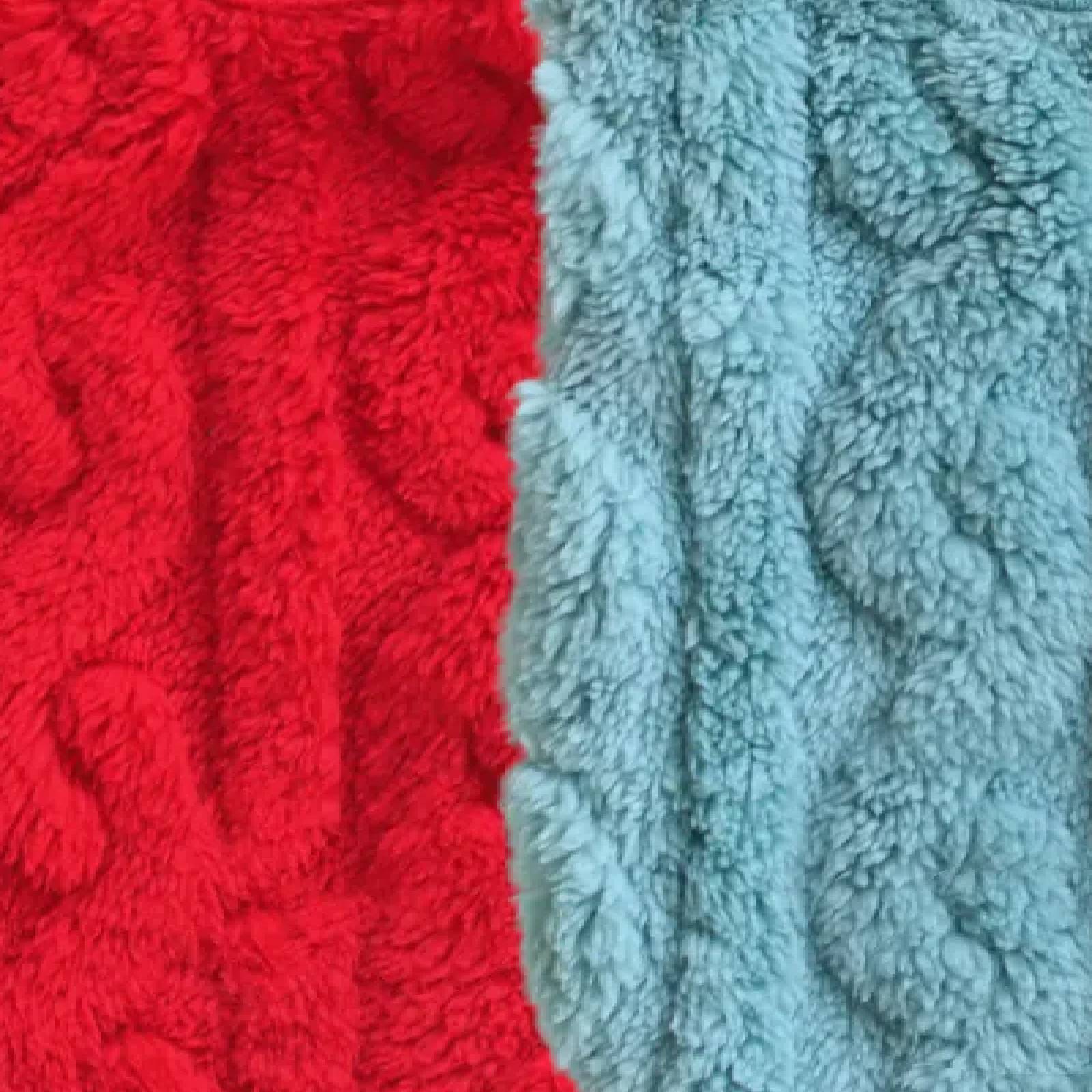 Fluffy Cable Knit Dog Vest Set Soft Fleece Pet Sweater Tank Tops for Small Dogs