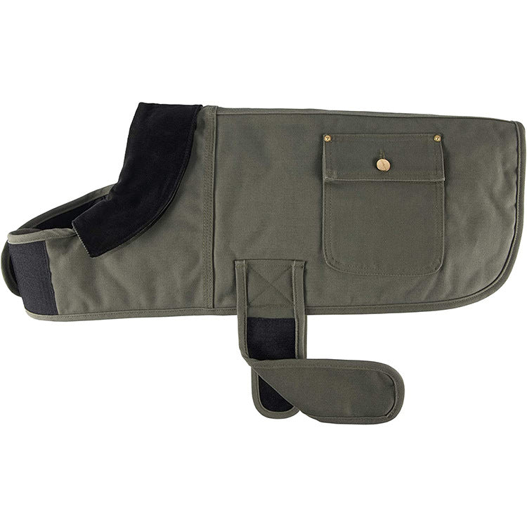Waterproof Warm Dog Coat Adjustable Velcro Nylon Windproof Dog Clothes for Winter Outdoor Activities Warm Coat for Small Medium Large Dogs