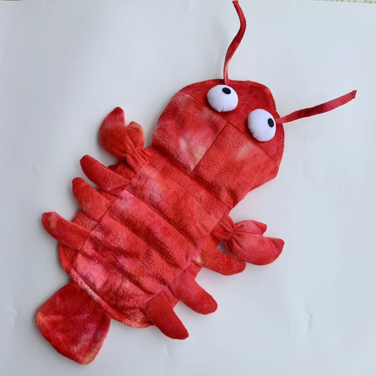 RichePet Cat Dog Lobster Costume - Halloween Pet Costume Lobster Role Playing Dog Costume Cat Dog Costume Party