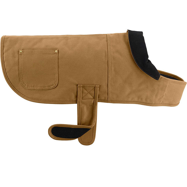 Waterproof Warm Dog Coat Adjustable Velcro Nylon Windproof Dog Clothes for Winter Outdoor Activities Warm Coat for Small Medium Large Dogs