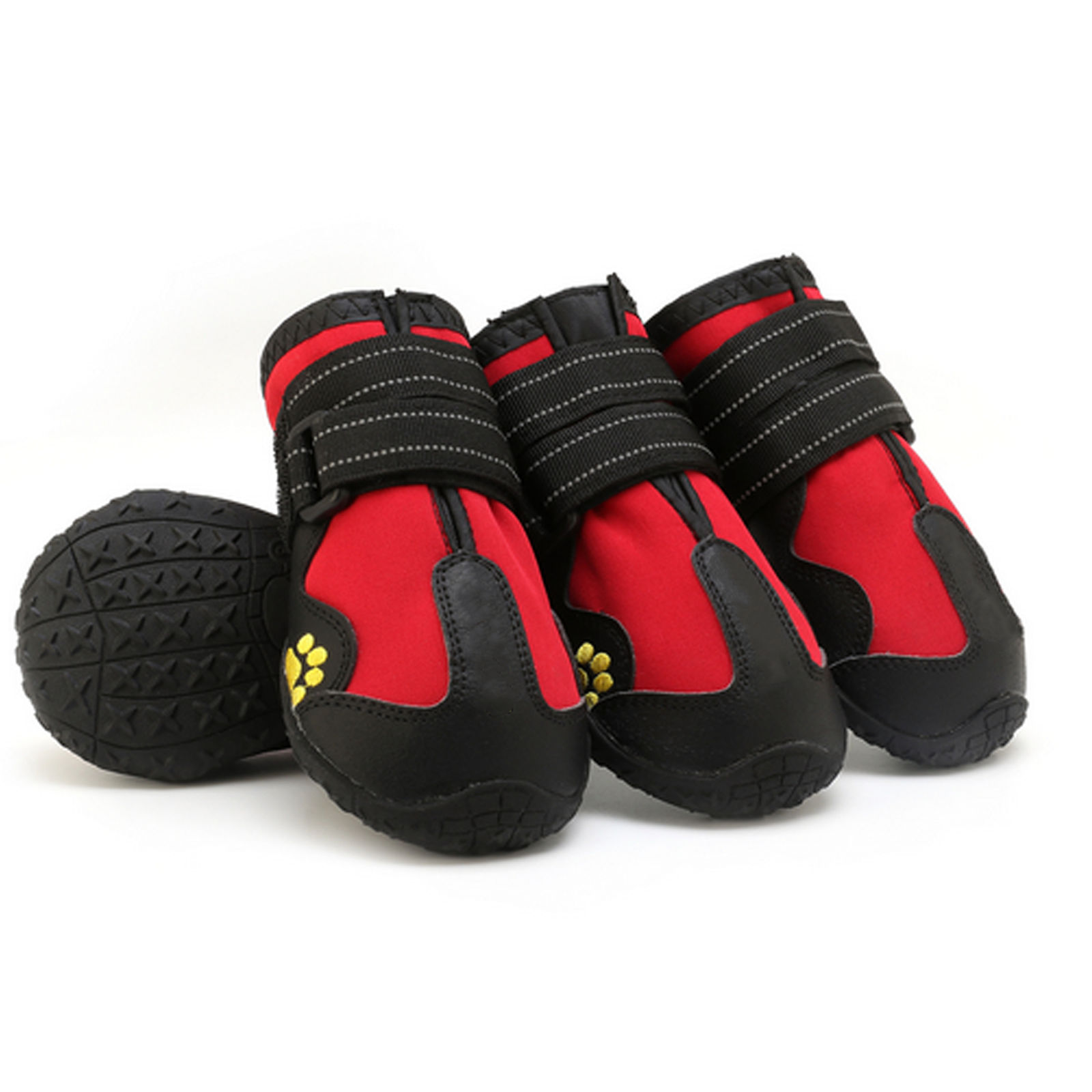 Waterproof Comfortable Breathable Non Slip Adjustable Dog Shoes Dog Boots for All Weather Protection and Maximum Paw Safety for Active Dogs and Outdoor Adventures