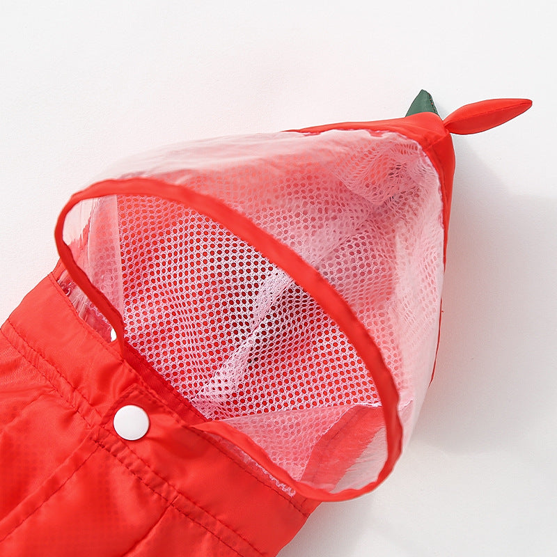 Dog Raincoat Hooded Waterproof Dog Clothes for Small Medium Large Dogs Wet Snowy Days Adorable Styles for Pet Lovers
