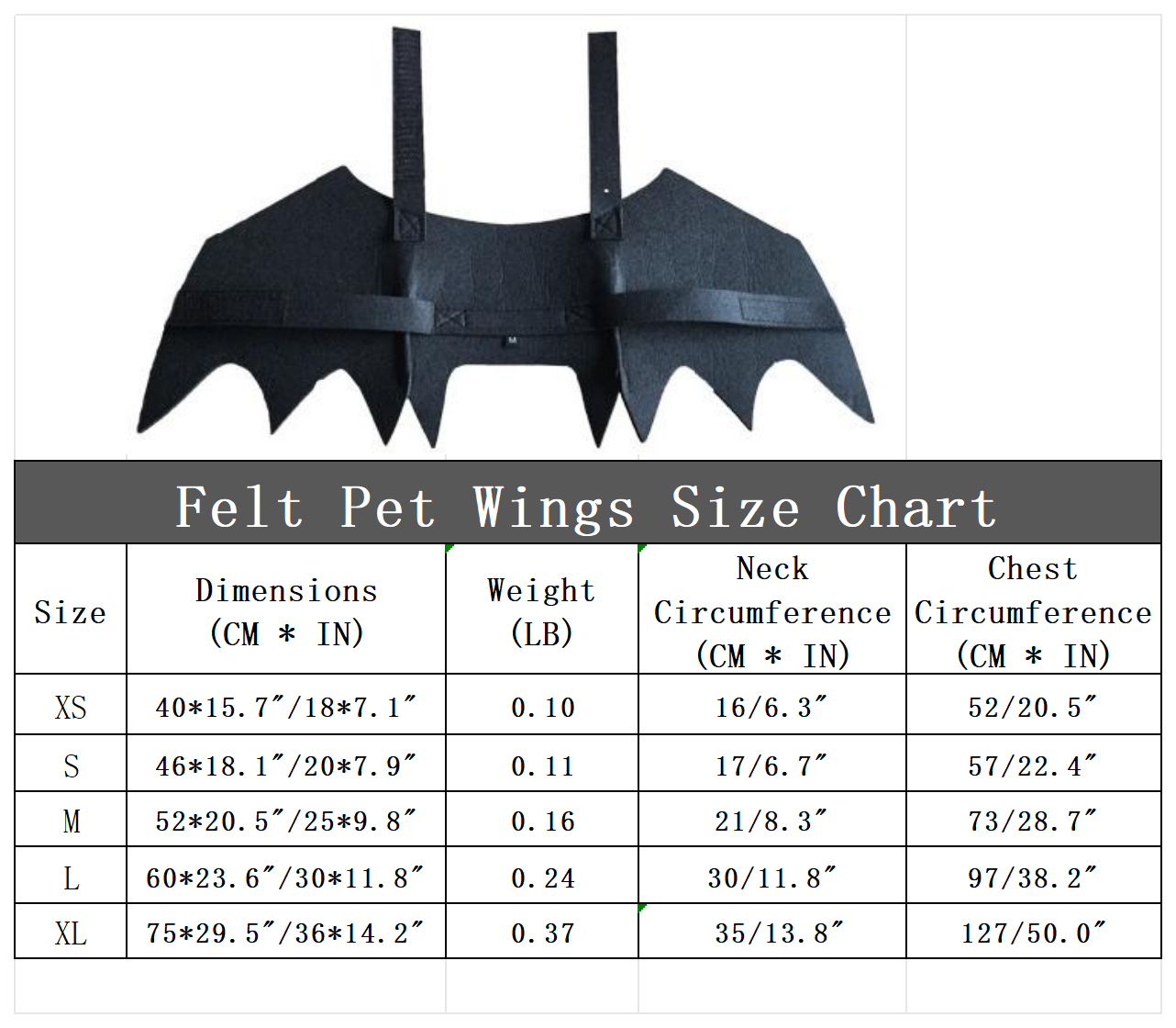 Halloween Pet Bat Wings Costume Cat Dog Cosplay Outfit with Pumpkin Bells