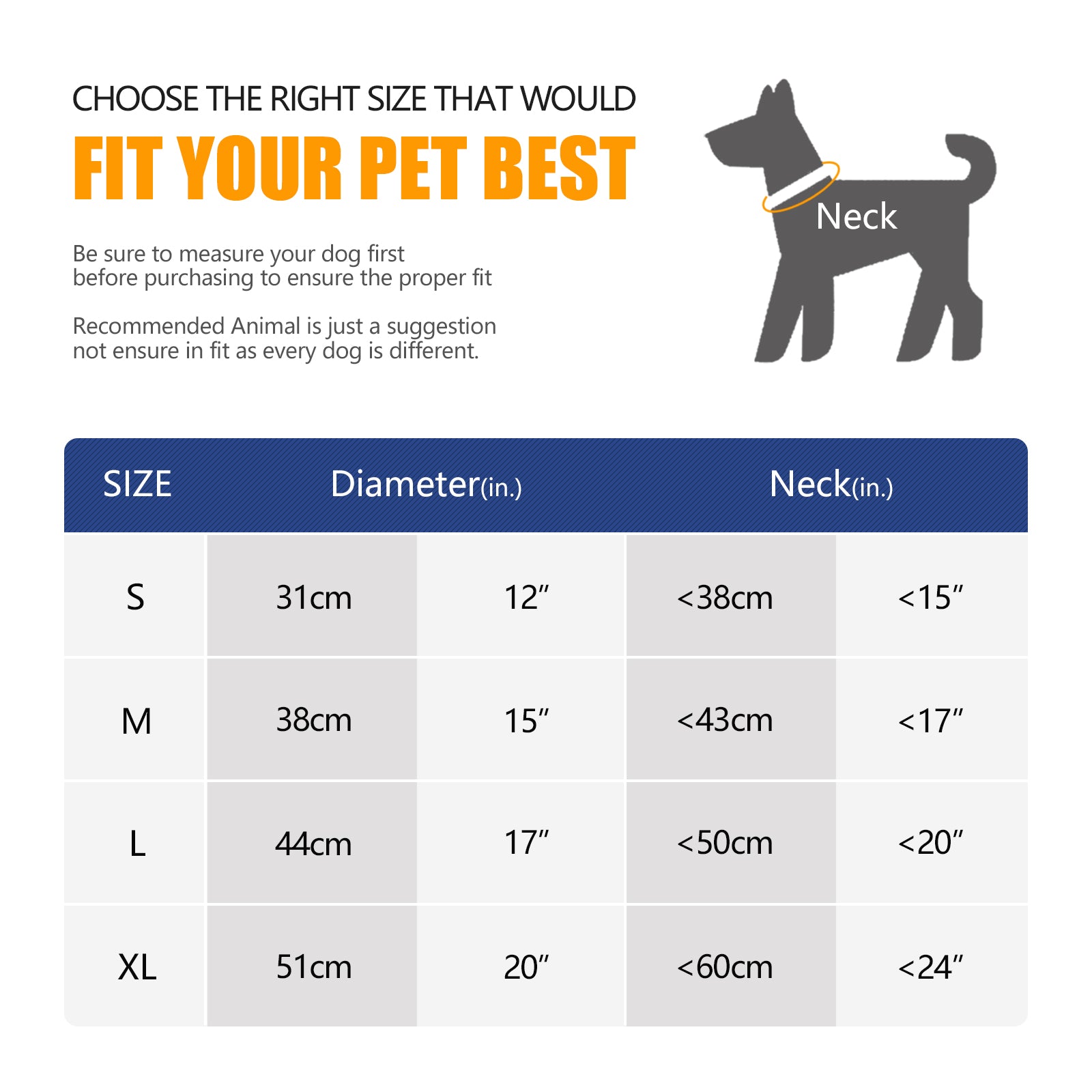 Adjustable Anti Licking Collar, 1 Count Comfortable Pet Recovery Collar, Elizabethan Era Dog Neck Collar, Pet Supplies for Large and Medium-sized Puppies