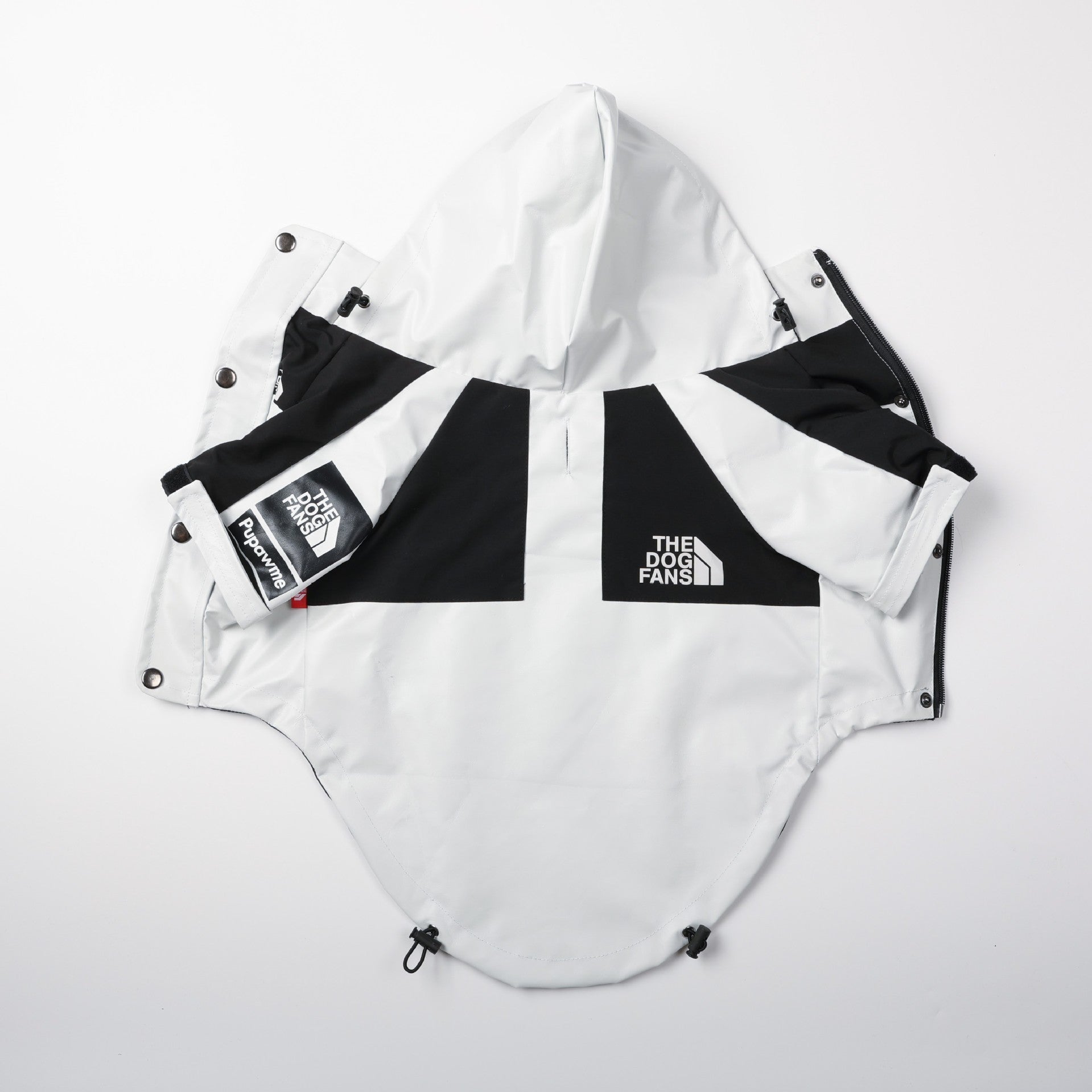 Stylish Waterproof Dog Raincoat Hooded Outdoor Pet Jacket